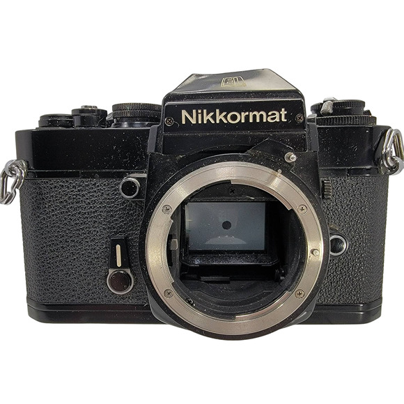 Nikon Nikkormat EL 35mm SLR Film Camera Body Only